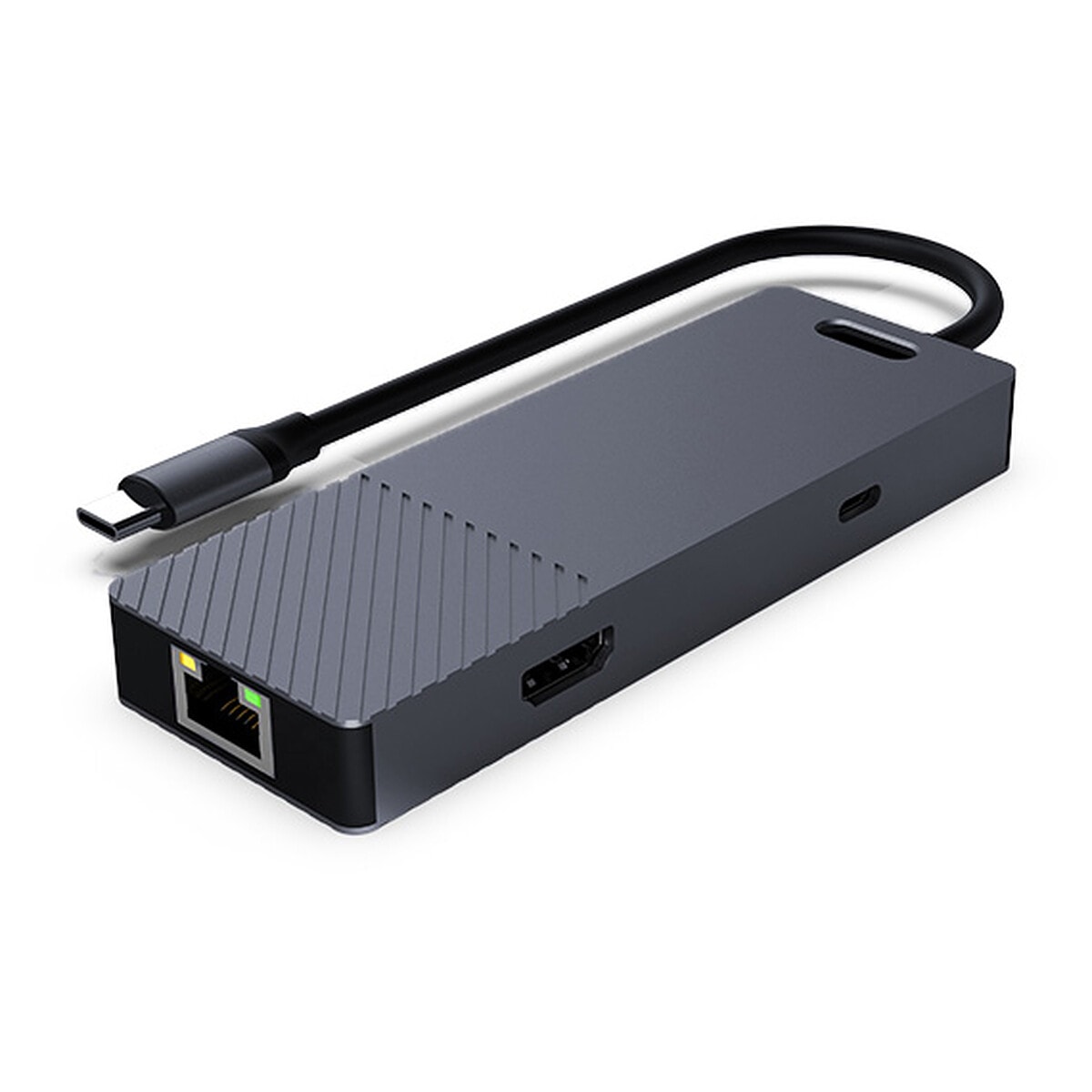 INOVU Station d'accueil USB-C 6 en 1 (HDMI/USB/Ethernet) - Image 1