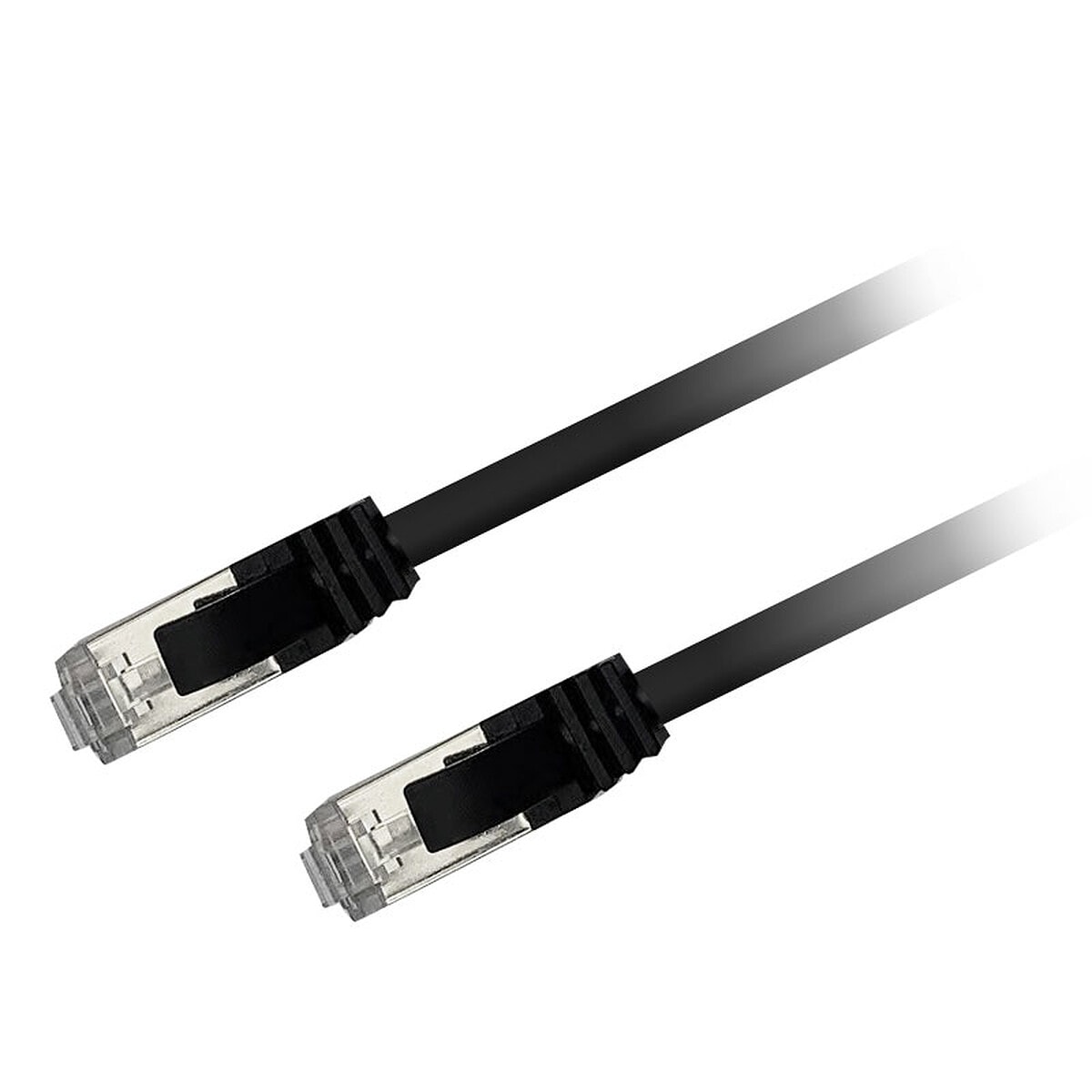 Textorm Câble RJ45 CAT 6 F/UTP - mâle/mâle - 1 m - Noir - Image 1