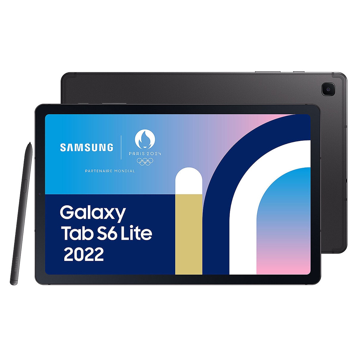 Samsung Galaxy Tab S6 Lite 2022 10.4" SM-P613 64 Go Gris Wi-Fi - Image 1