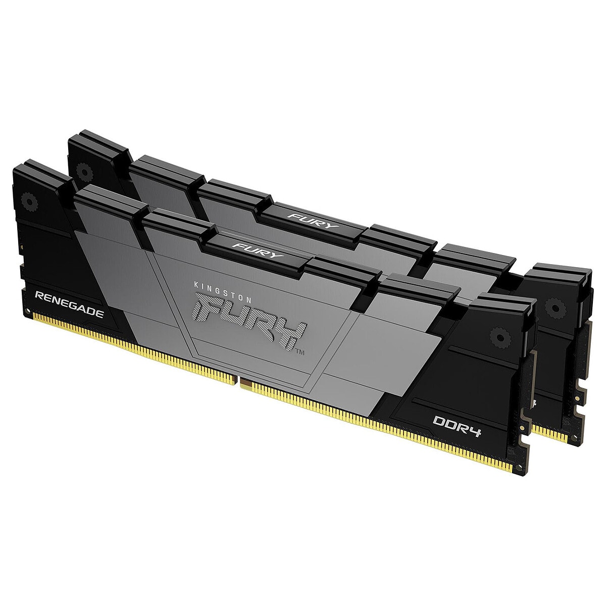Kingston FURY Renegade 32 Go (2 x 16 Go) DDR4 3600 MHz CL16 Noir/Gris - Image 1