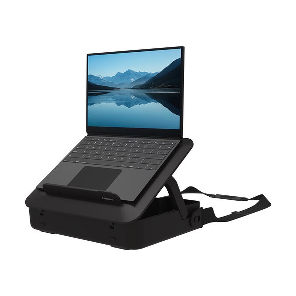 Fellowes Support et Mallette de rangement ergonomique Breyta - Noir - Image 1