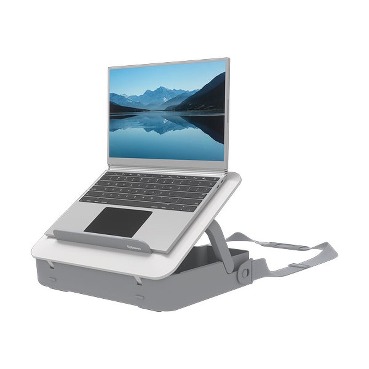 Fellowes Support et Mallette de rangement ergonomique Breyta - Blanc - Image 1