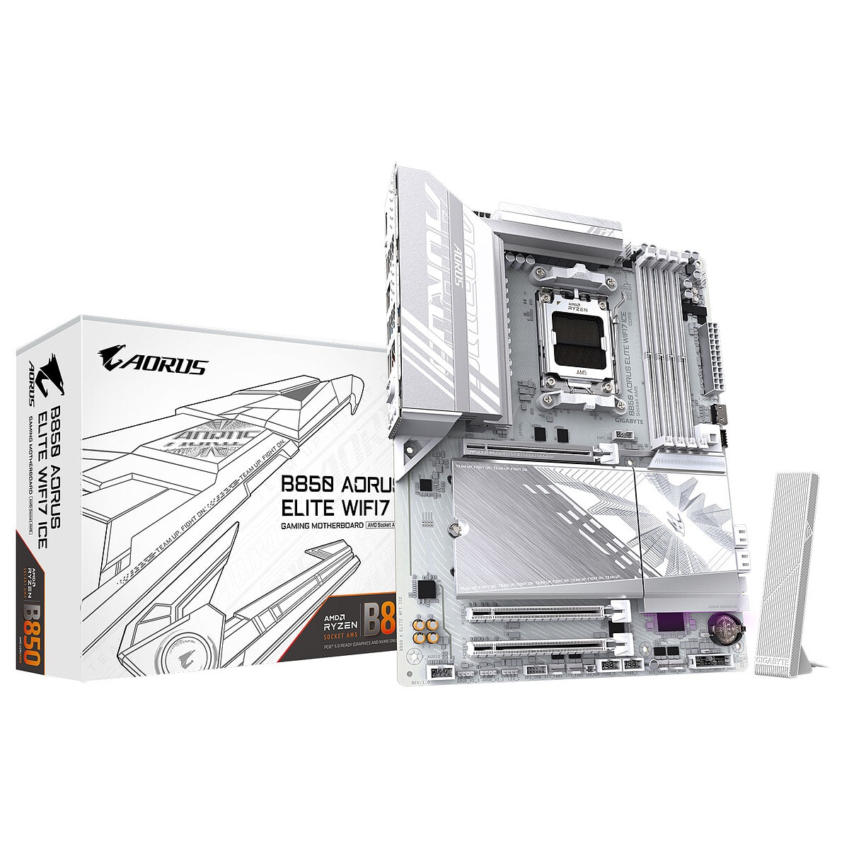 Gigabyte B850 AORUS ELITE WIFI7 ICE - Image 1