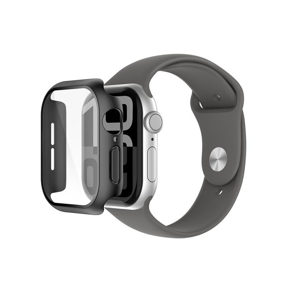 Belkin TemperedCurve Protection d'écran 2-en-1 pour Apple Watch Series 10 (42 mm) Noir - Image 1