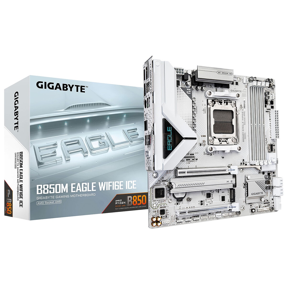 Gigabyte B850M EAGLE WIFI6E ICE - Image 1