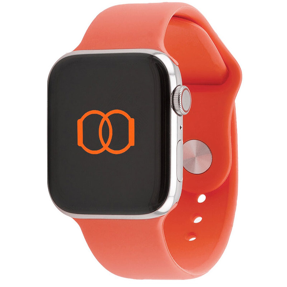 Band Band Bracelet Sport Fluoroélastomère Tangerine 46/49 mm - Image 1