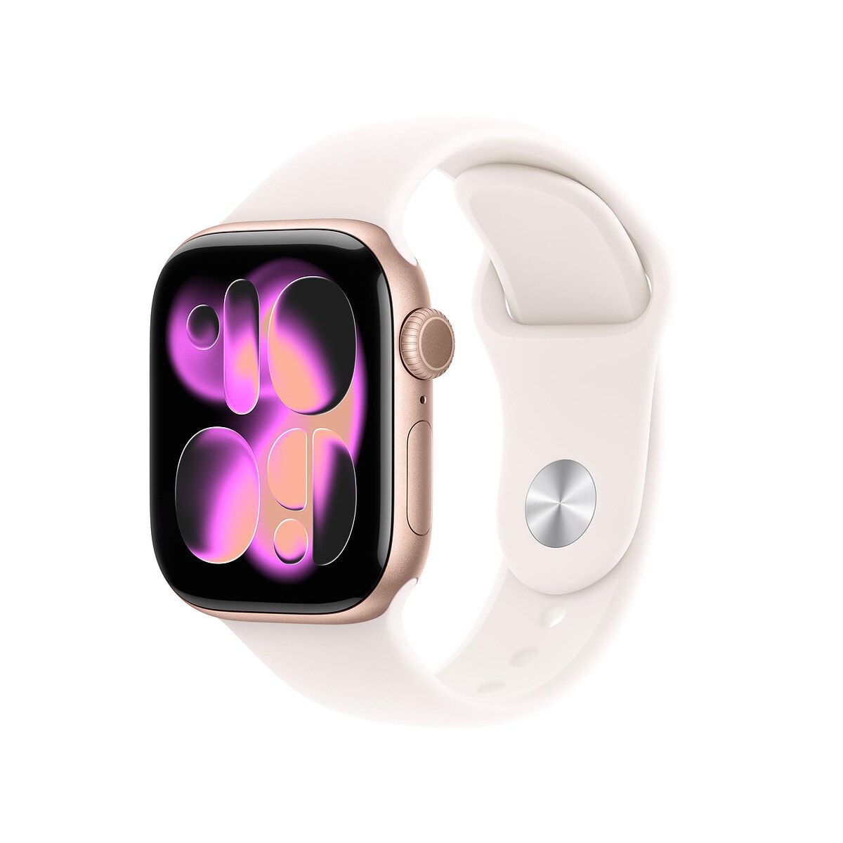 Apple Watch Series 11 GPS 42 mm Aluminium Or rose Bracelet Sport Rose M/L - Image 1