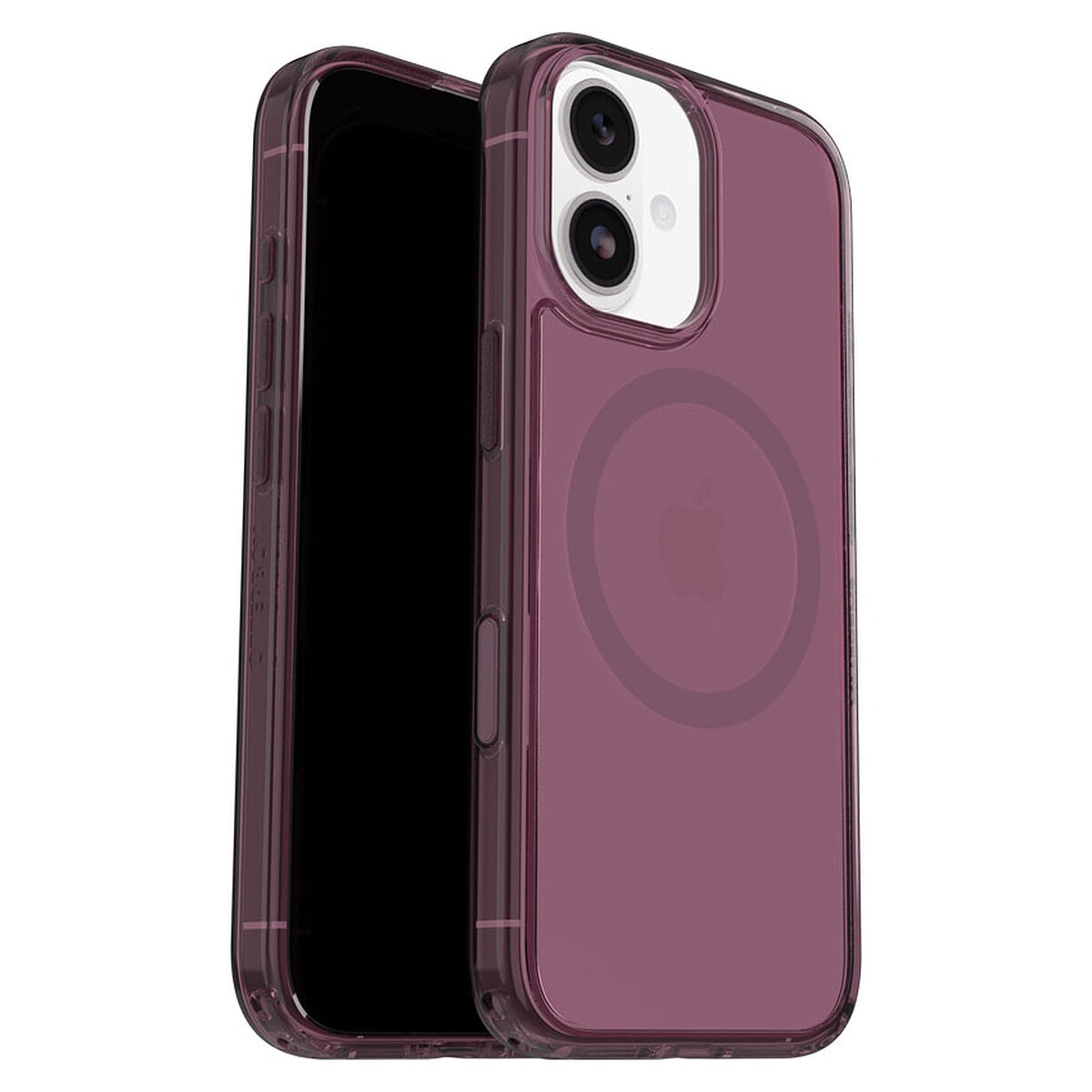 OtterBox Symmetry Series Clear MagSafe Purple Mystery Clear iPhone 17 - Image 1