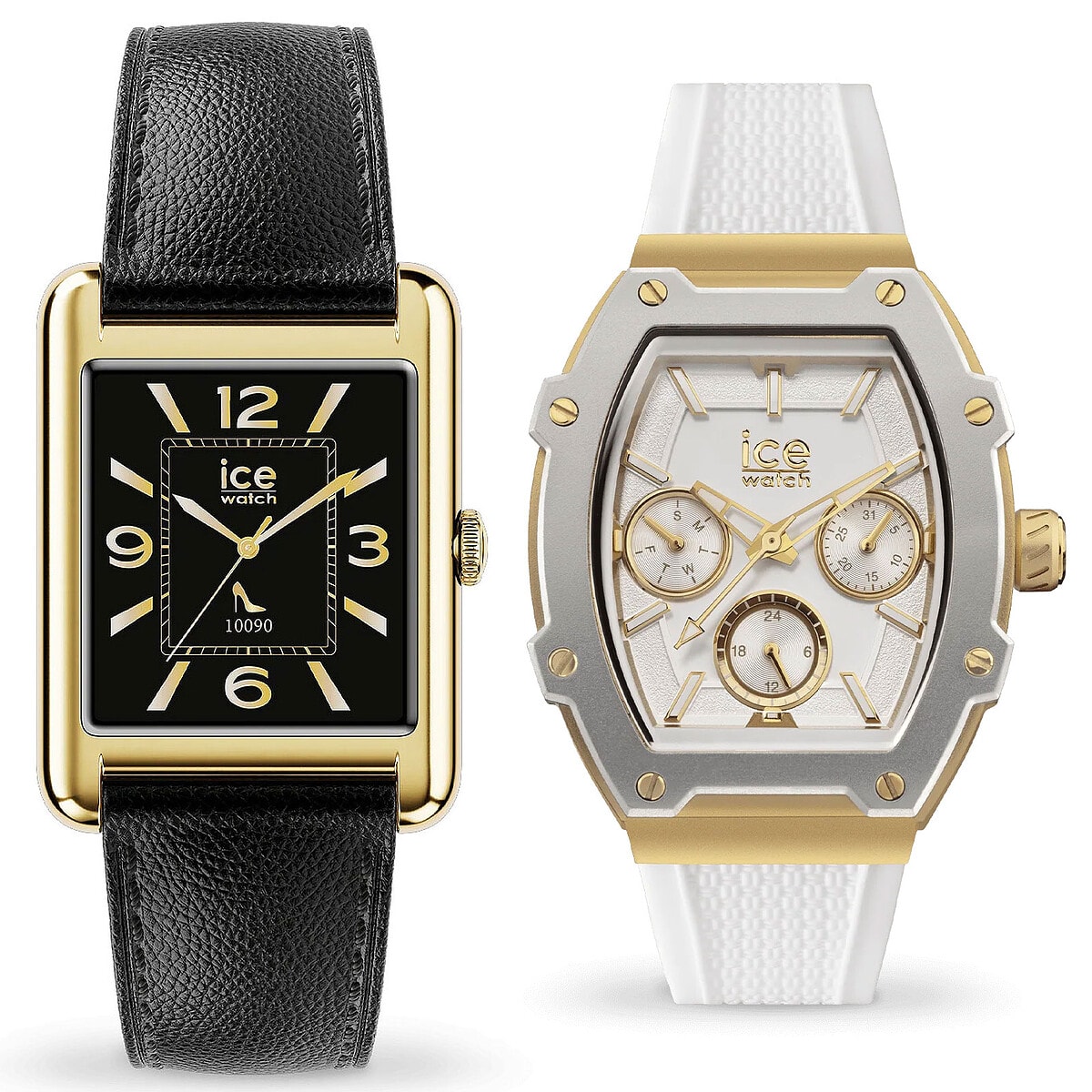 Ice Watch Ice Smart TKS 2.0 1.40 Or/Noir + Ice Boliday Blanc/Or OFFERTE ! - Image 1
