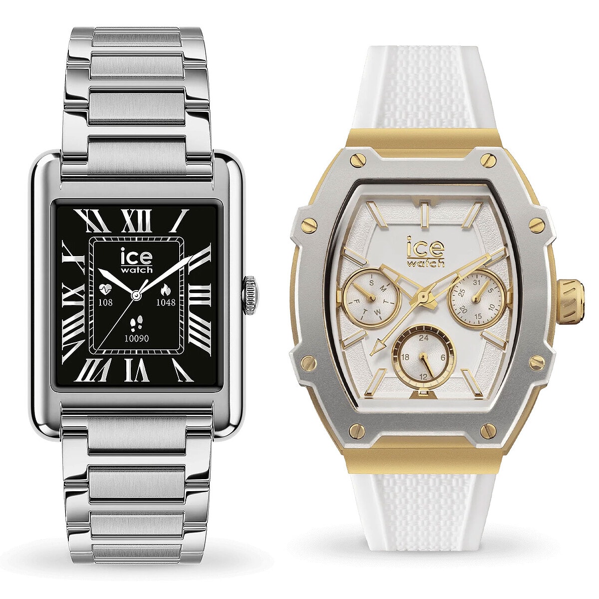 Ice Watch Ice Smart TKS 2.0 (Argent) + Ice Boliday Blanc/Or OFFERTE ! - Image 1