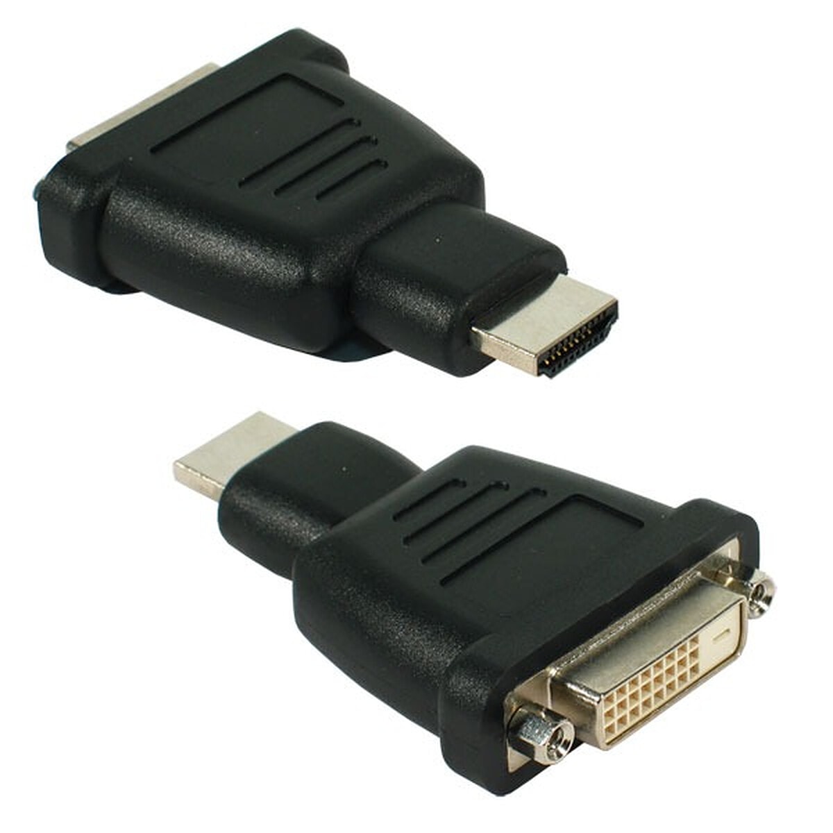 Adaptateur DVI-D Femelle / HDMI mâle - Image 1
