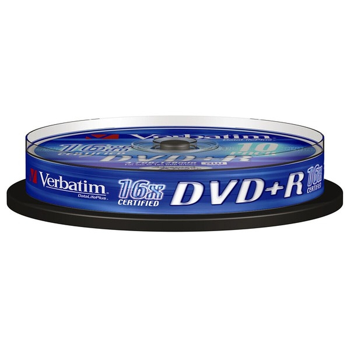 Verbatim DVD+R 4.7 Go 16x (par 10, spindle) - Image 1