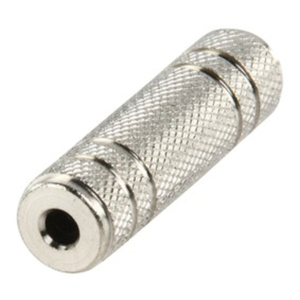 Coupleur métal Jack 3.5 mm femelle/femelle - Image 1