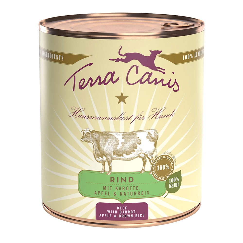 Terra Canis 6 x 800 g - Vacuno - Image 1