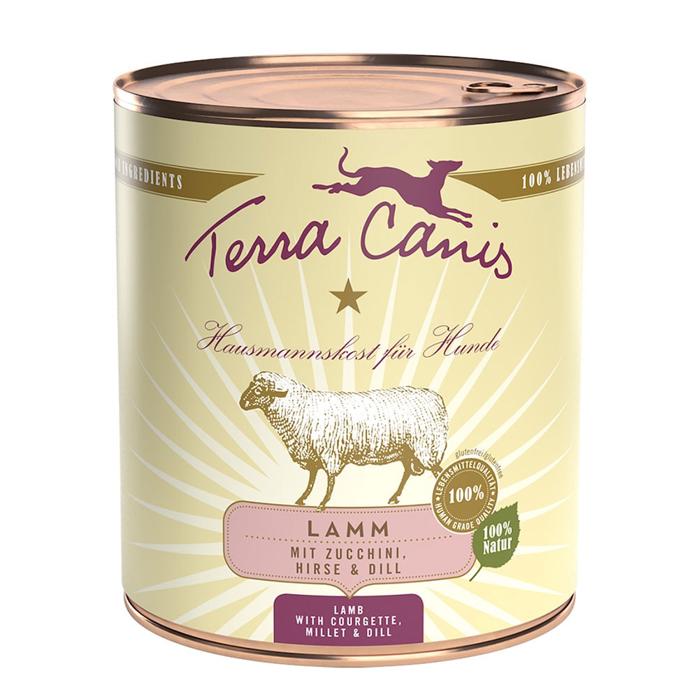 Terra Canis 6 x 800 g - Cordero - Image 1