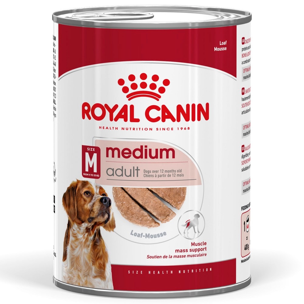 Royal Canin Medium Adult Mousse - 48 x 410 g - Pack Ahorro - Image 1