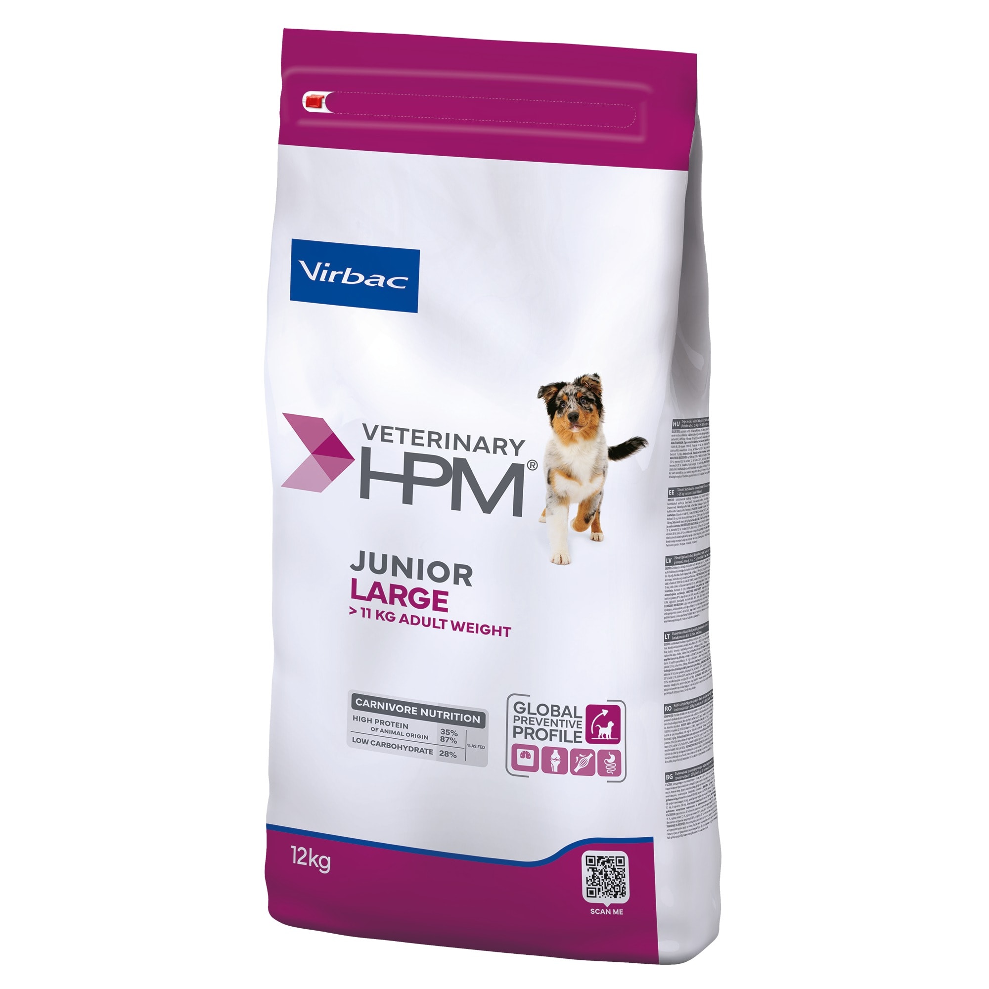 Virbac Veterinary HPM Junior Dog Special Large - 12 kg - Image 1