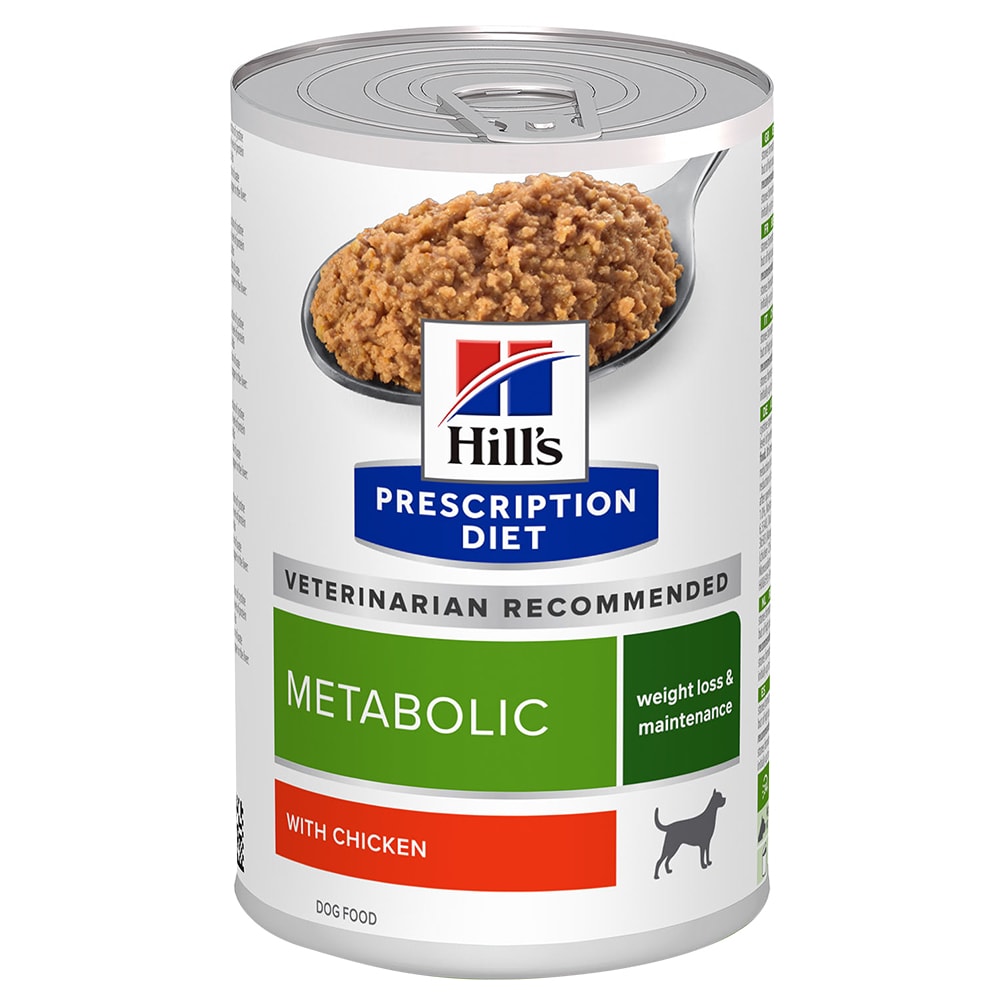 Hill's Prescription Diet Metabolic latas para perros - 24 x 370 g - Pack Ahorro - Image 1