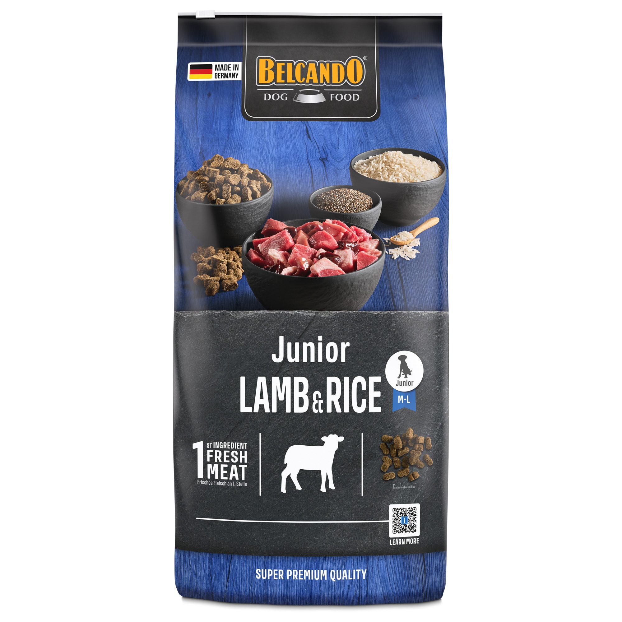 Belcando Junior Cordero y arroz - 2 x 12,5 kg - Pack Ahorro - Image 1
