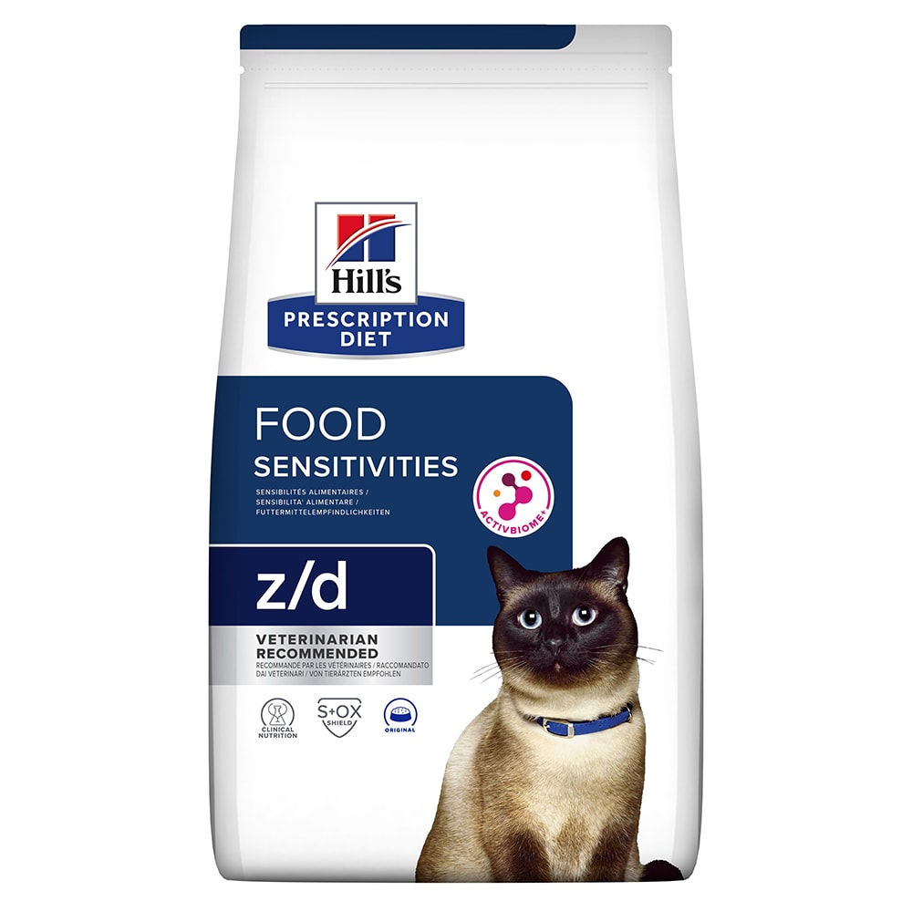 Hill's Prescription Diet z/d Food Sensitivities pienso para gatos - 8 kg - Image 1