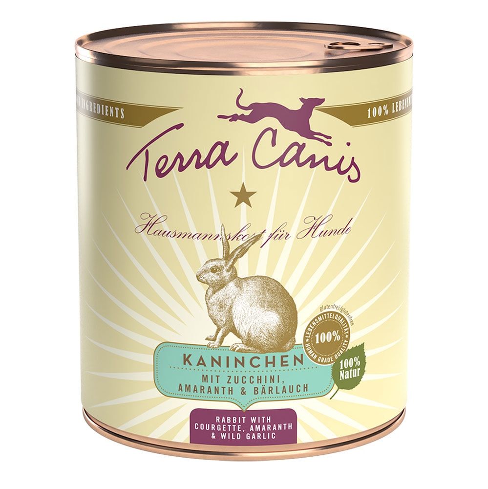 Terra Canis 6 x 800 g - Conejo - Image 1
