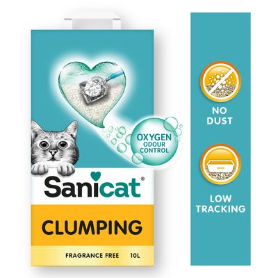 Sanicat Clumping arena aglomerante sin olor para gatos - Image 1