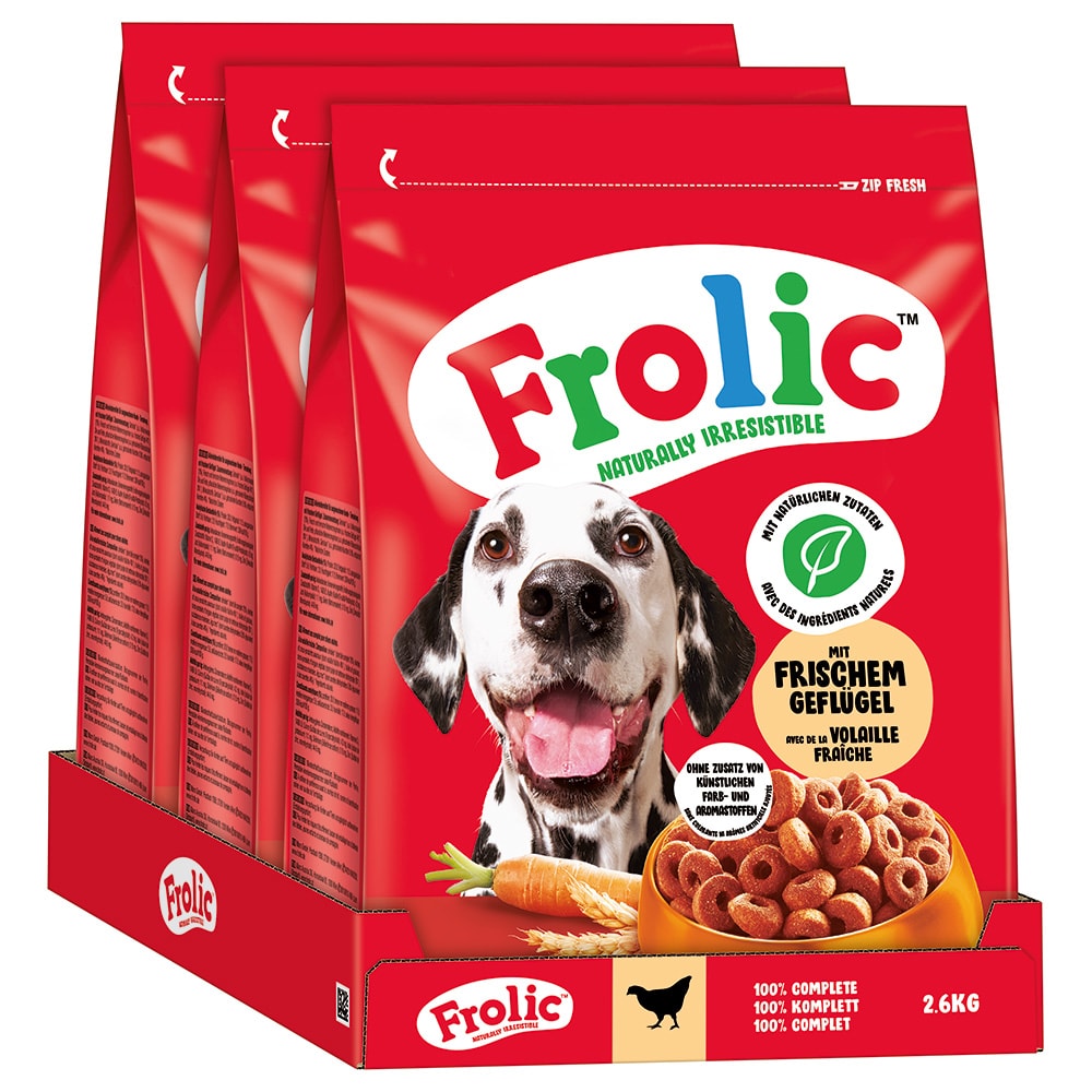 Frolic aves, verduras y arroz - 7,8 kg (3 x 2,6 kg) - Image 1