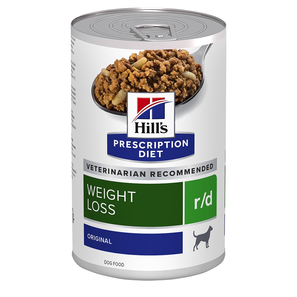 Hill's Prescription Diet r/d Weight Loss latas para perros - 48 x 350 g - Pack Ahorro - Image 1