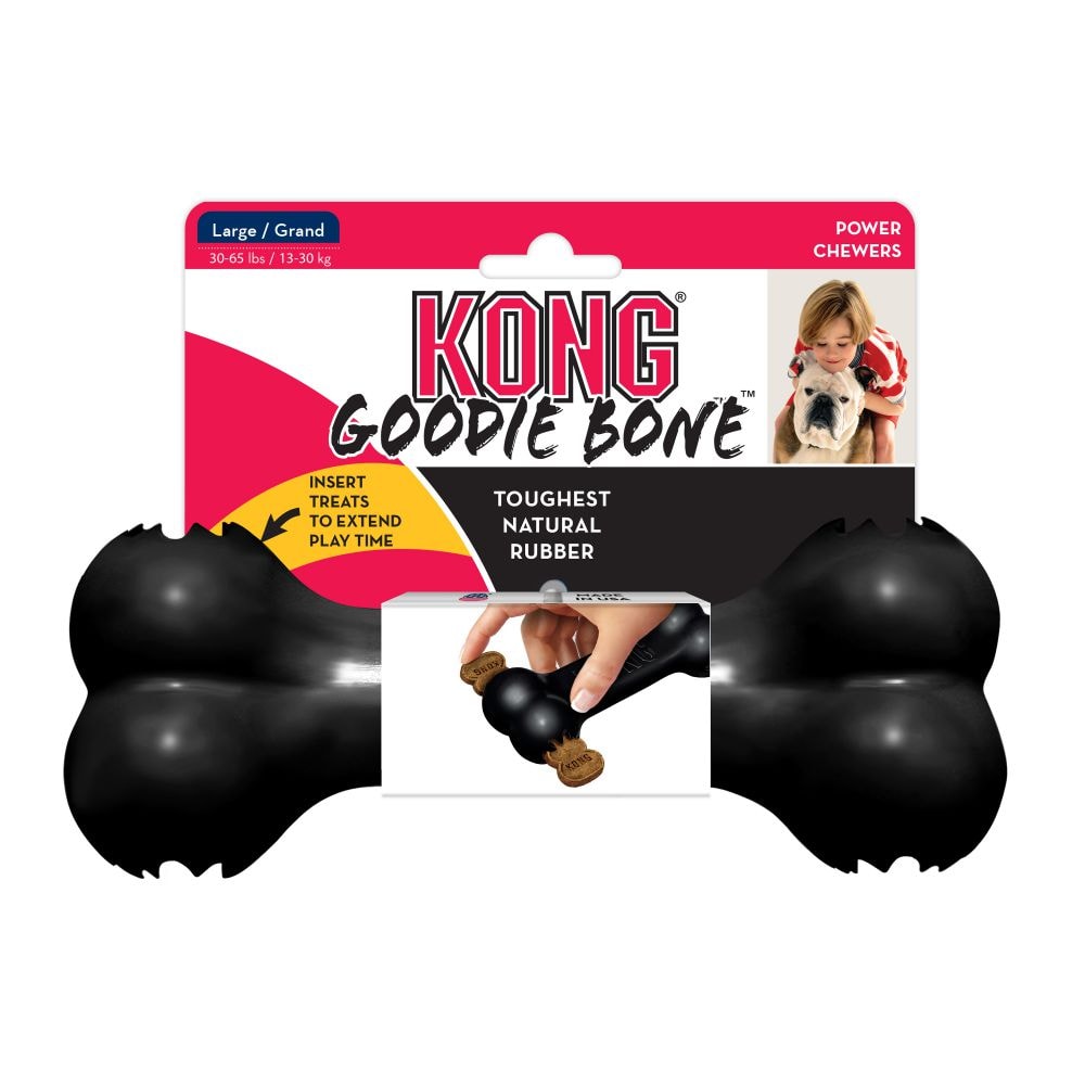 KONG Extreme Goodie Bone juguete rellenable para perros - L: aprox. 21,6 cm - Image 1