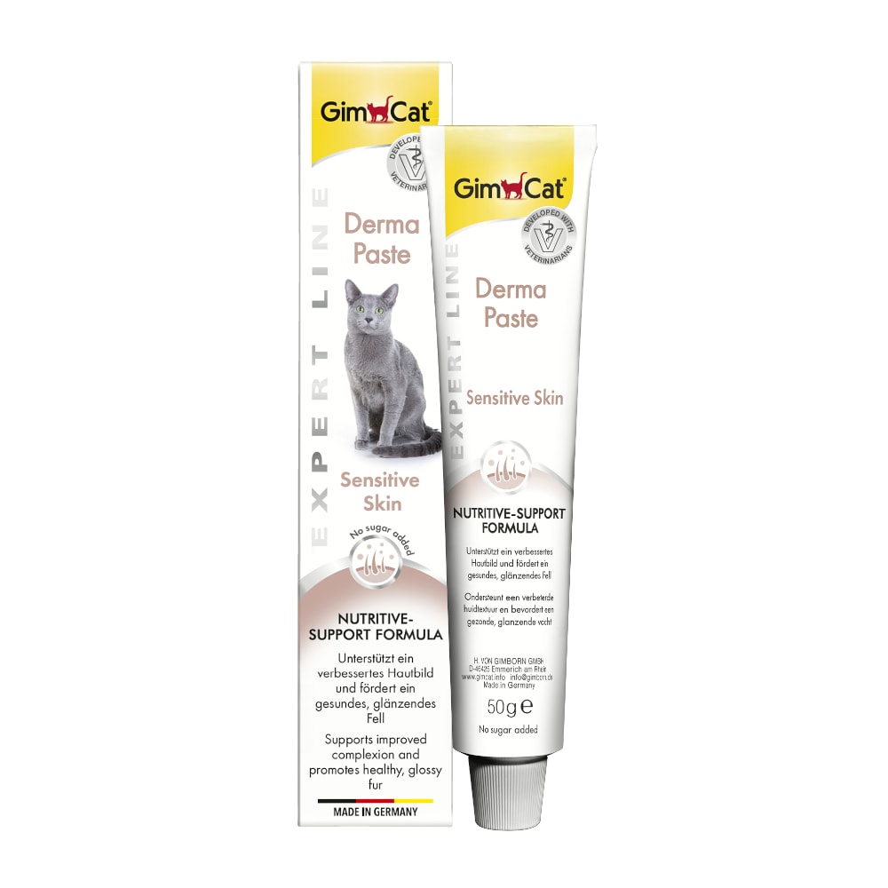 GimCat Derma Paste pasta para gatos - 3 x 50 g - Pack Ahorro - Image 1