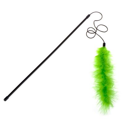 Caña con plumas de juguete Boa para gatos - Image 1