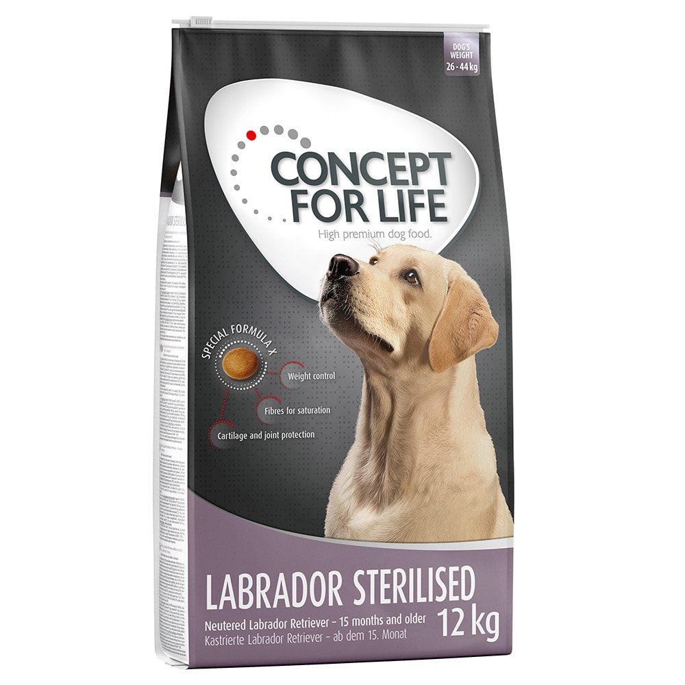 Concept for Life Labrador Sterilised Adult - 12 kg - Image 1