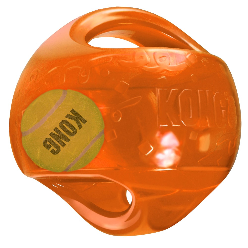 KONG Jumbler pelota para perros - L/XL: aprox. 18 cm de diámetro - Image 1