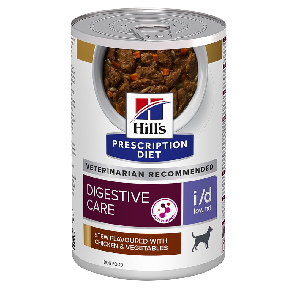 Hill's Prescription Diet i/d Low Fat Digestive Care estofado para perros - 12 x 354 g - Image 1