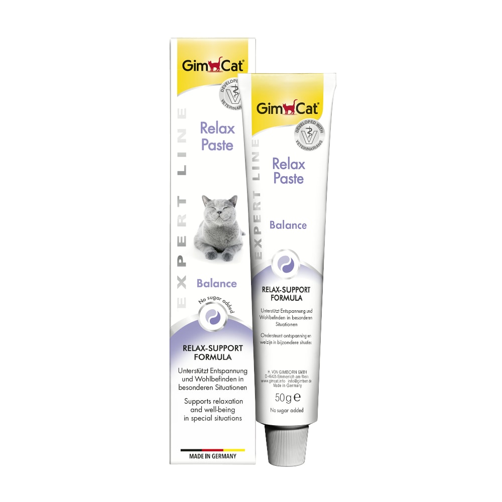 GimCat Relax pasta para gatos - 3 x 50 g - Pack Ahorro - Image 1