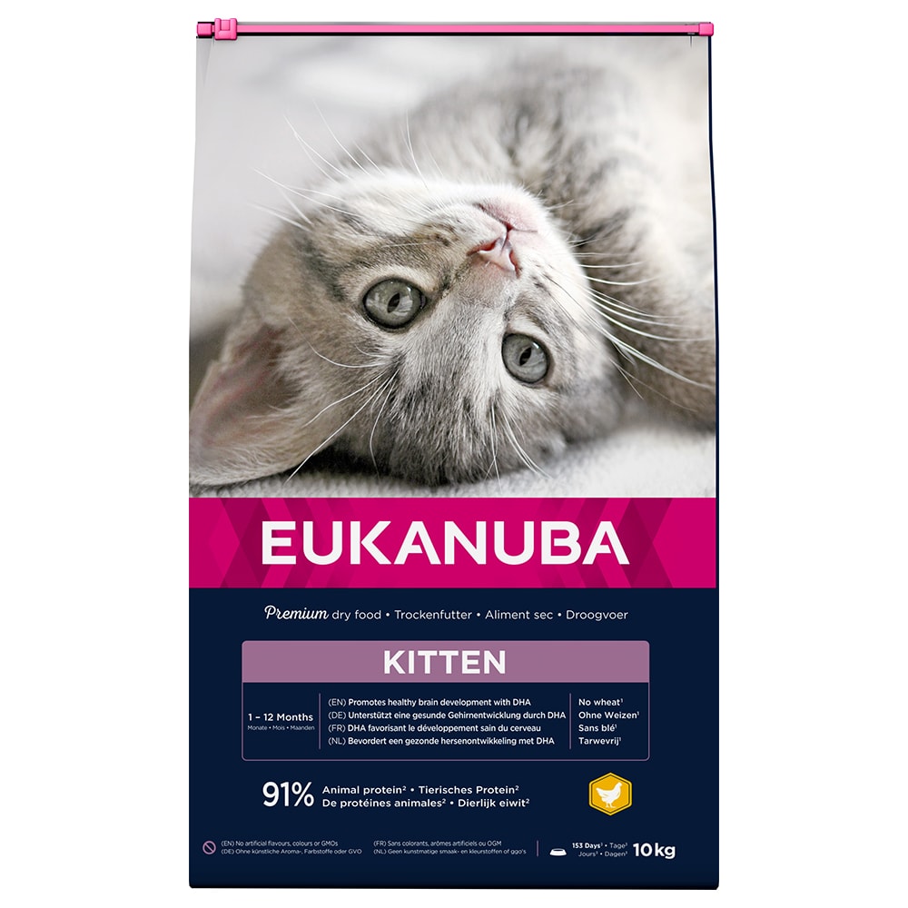 Eukanuba Healthy Start Kitten para gatos - 2 x 10 kg - Pack Ahorro - Image 1