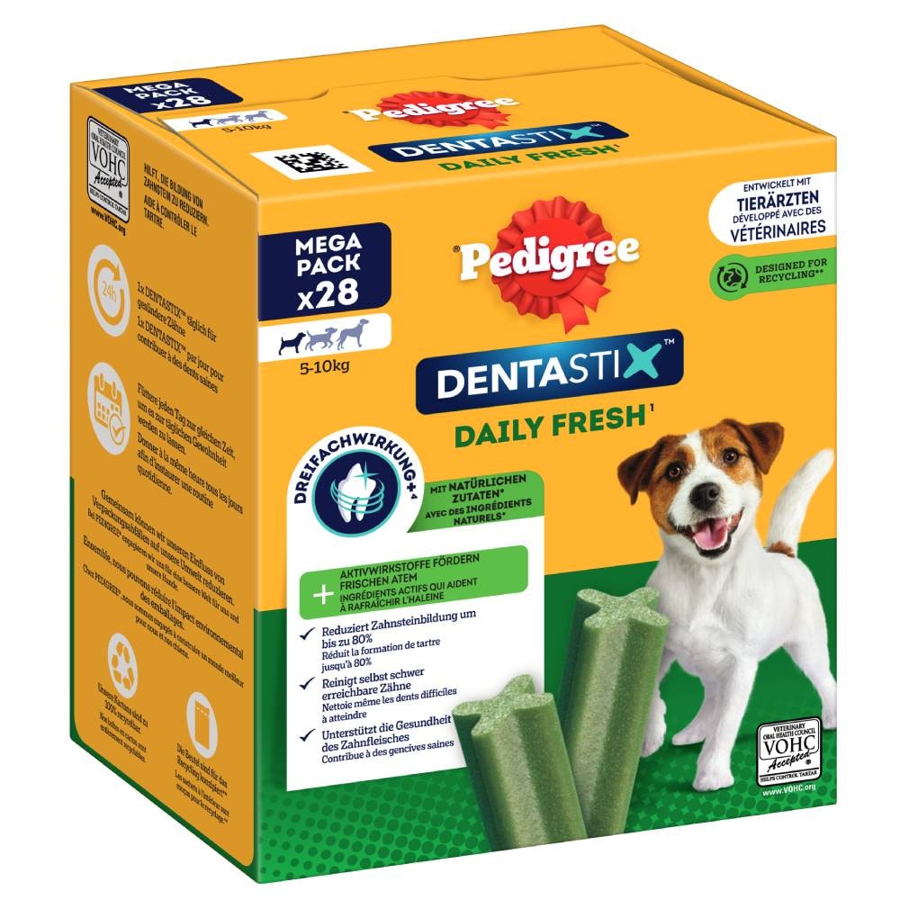 Pedigree Dentastix Fresh frescor diario snacks para perros - Perros pequeños (112 uds.) - Image 1