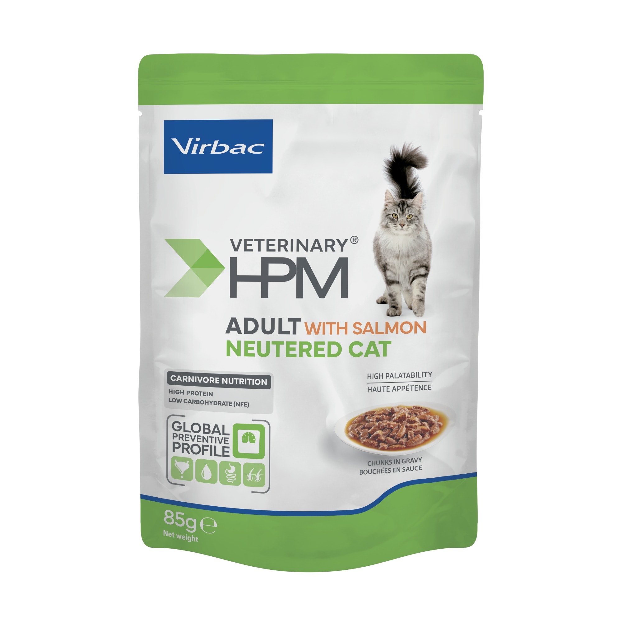 Virbac Veterinary Cat Adult Neutered - 24 x 85 g - Pack Ahorro - Image 1