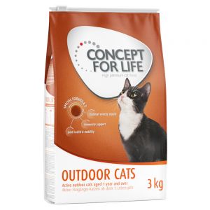 Concept for Life Outdoor Cats - Receta mejorada - 3 kg - Image 1