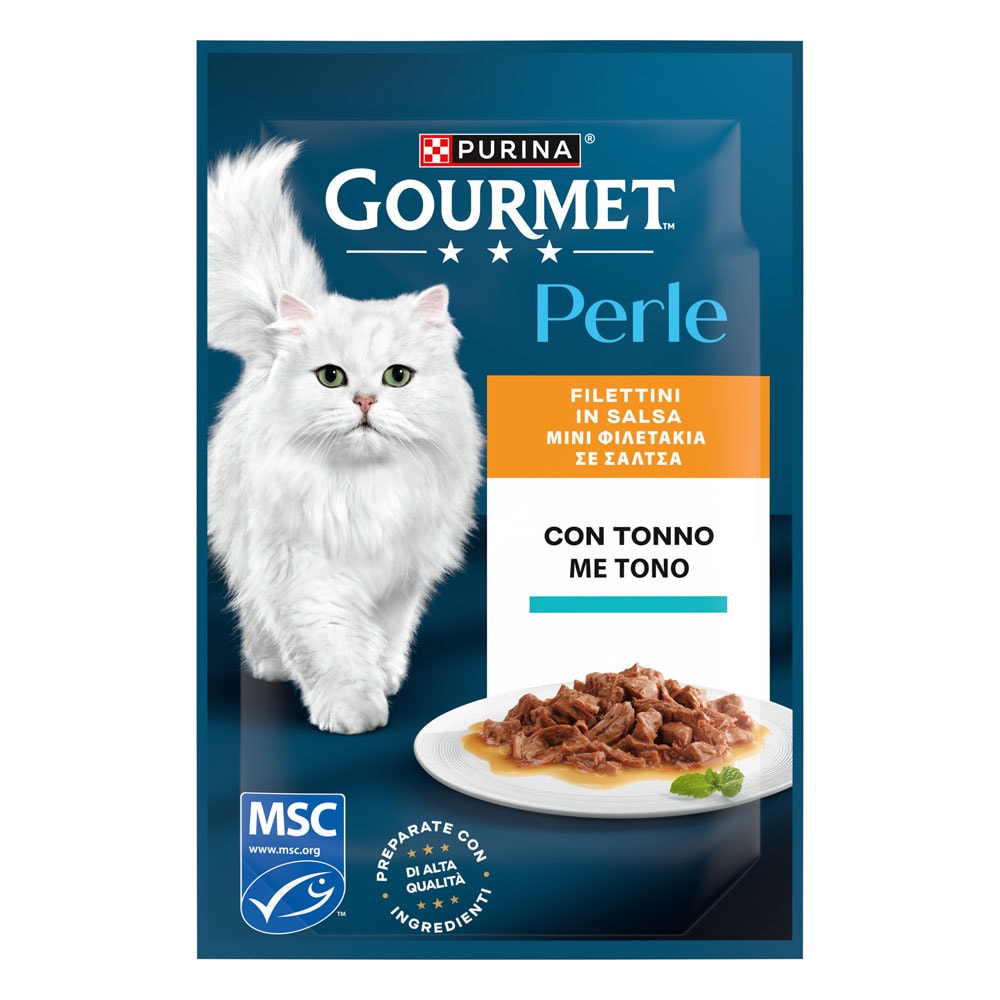 Purina Gourmet Perle en sobres 26 x 85 g - Pack Ahorro - Atún - Image 1