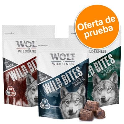 Wolf of Wilderness Wild Bites - Pack de prueba