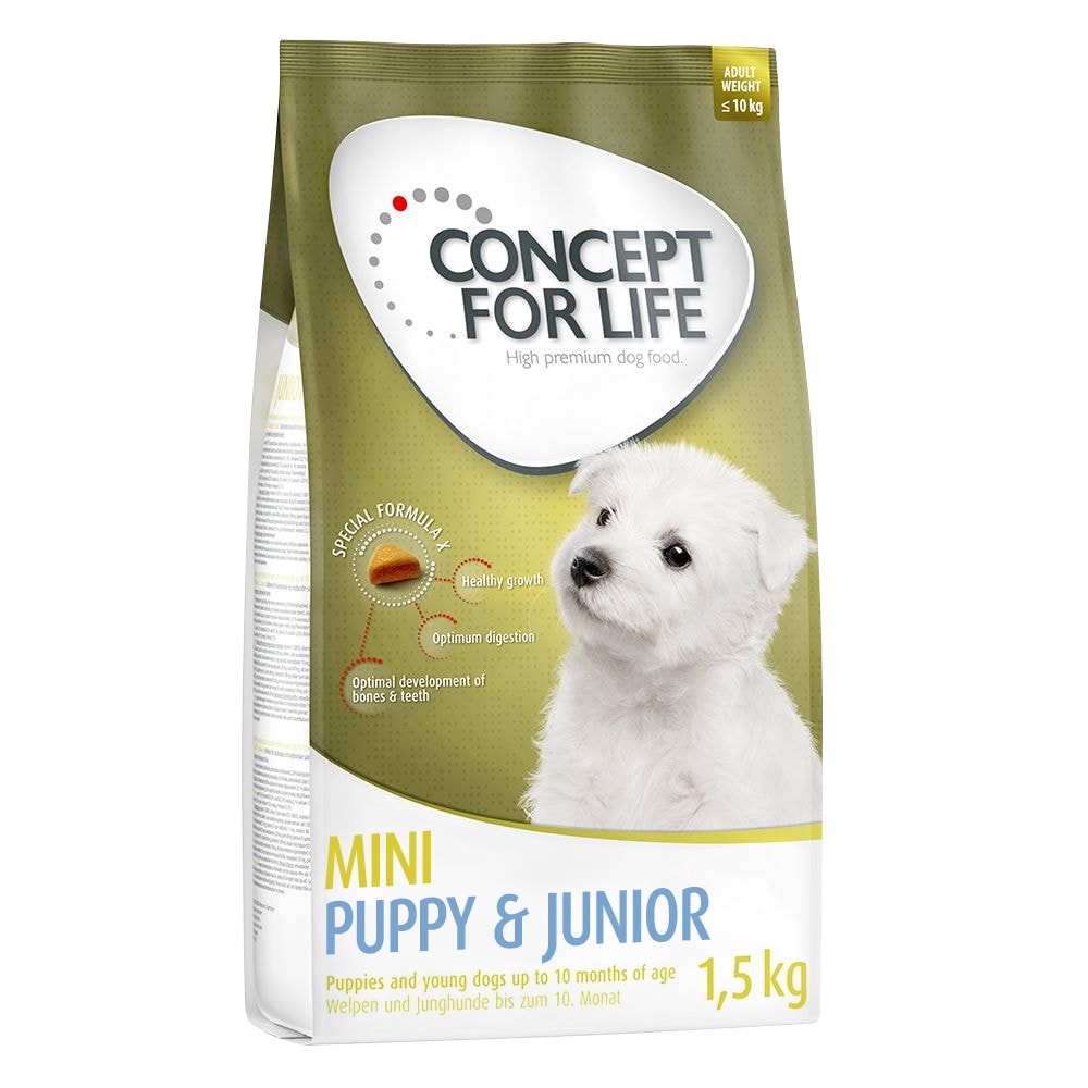 Concept for Life Mini Puppy & Junior - 18 kg - Pack Ahorro - Image 1