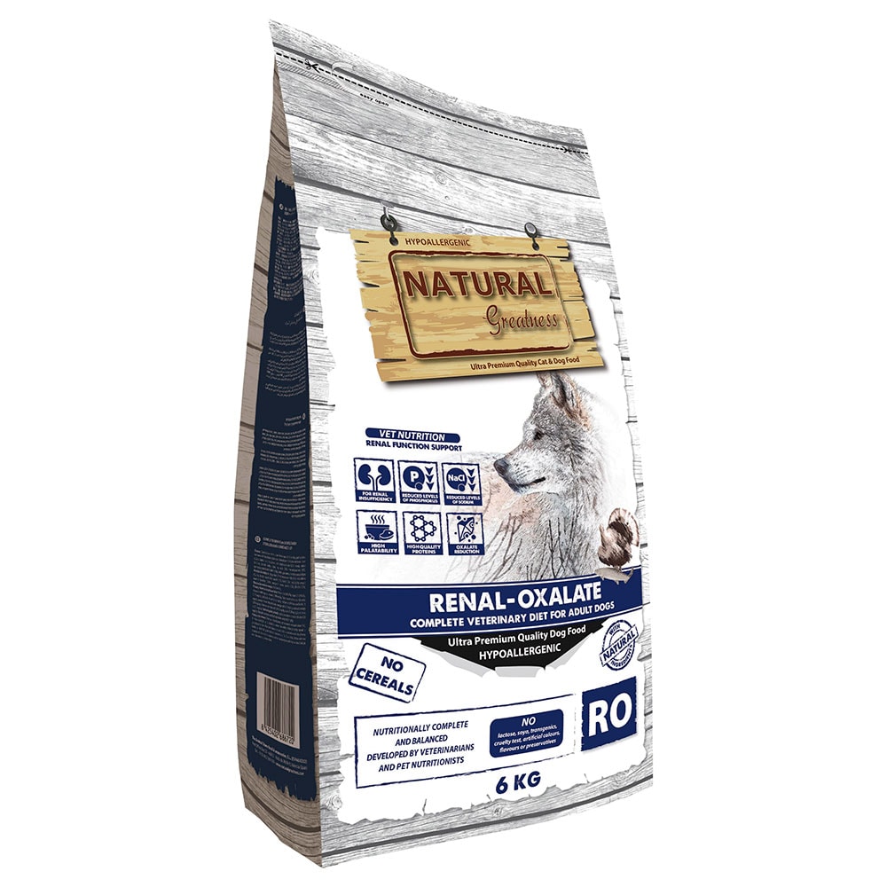 Natural Greatness Diet Vet Renal-Oxalate pienso para perros - 6 kg - Image 1