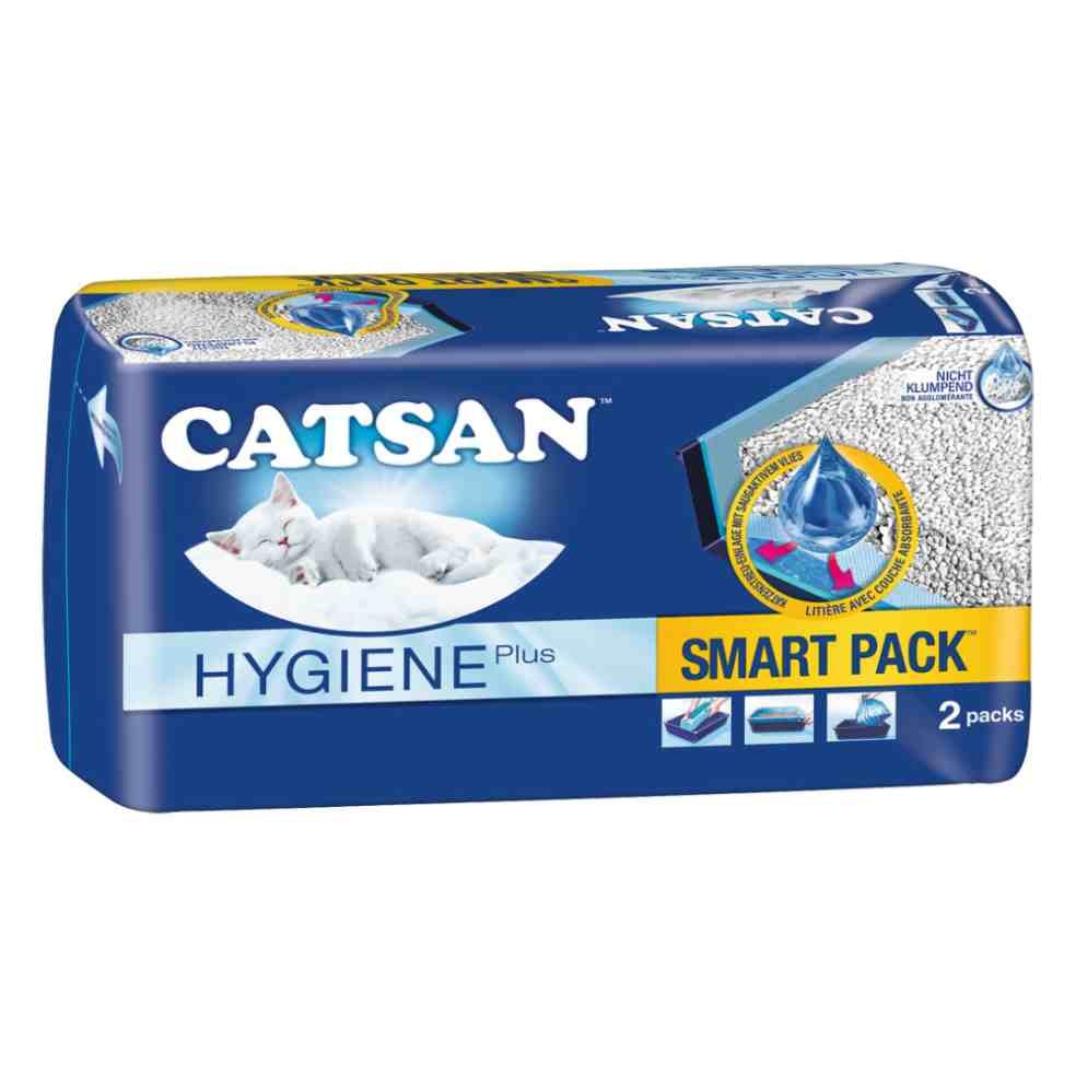 Catsan Smart Pack arena absorbente - 3 paquetes (6 uds.) - Pack Ahorro - Image 1
