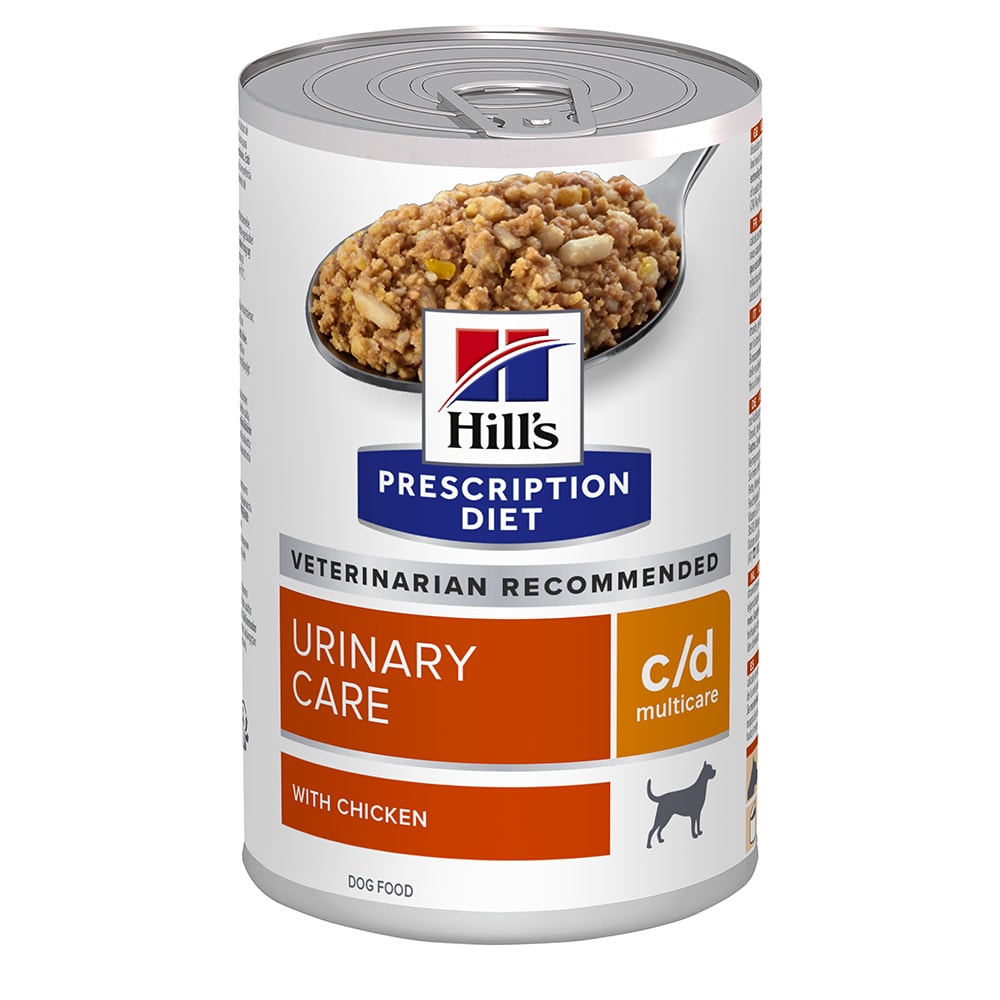 Hill's c/d Prescription Diet Multicare Urinary Care latas para perros - 24 x 370 g - Pack Ahorro - Image 1