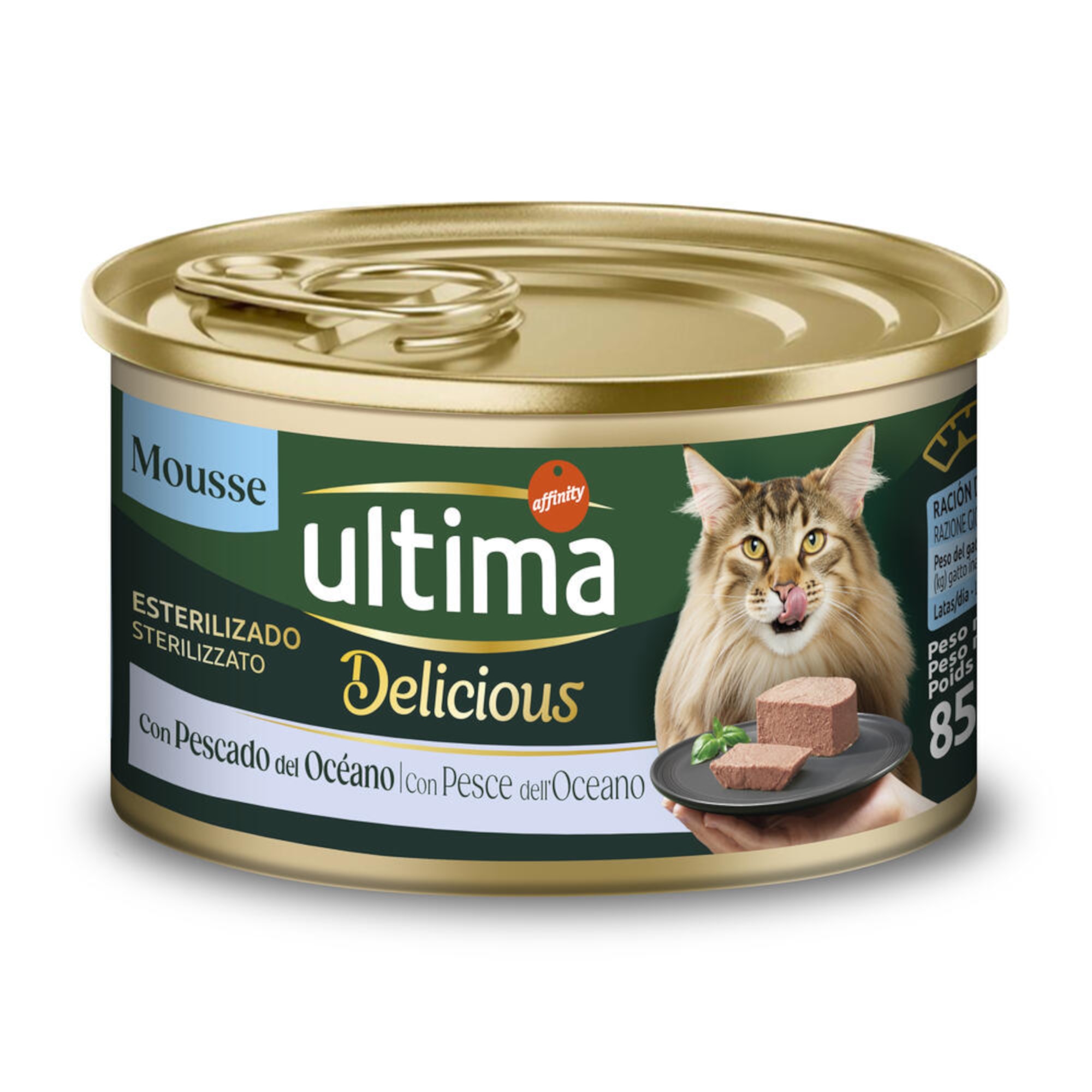 Ultima Delicious Mousse Sterilized 24 x 85 g - Pescado - Image 1