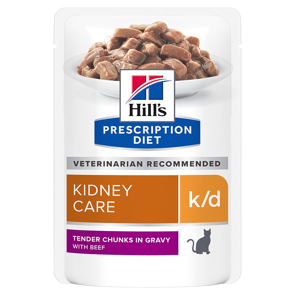 Hill’s Prescription Diet k/d Kidney Care - 12 x 85 g (vacuno) - Image 1