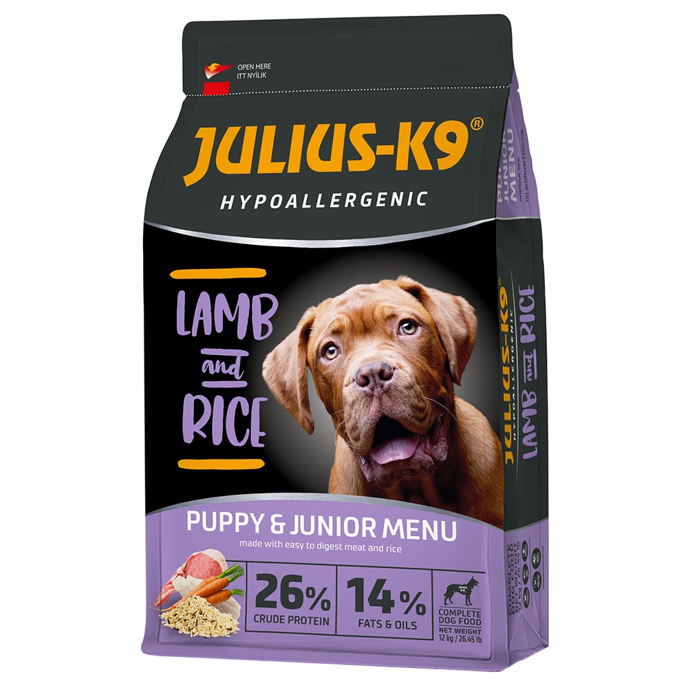 JULIUS-K9 High Premium Puppy & Junior Hypoallergenic con cordero - 12 kg - Image 1