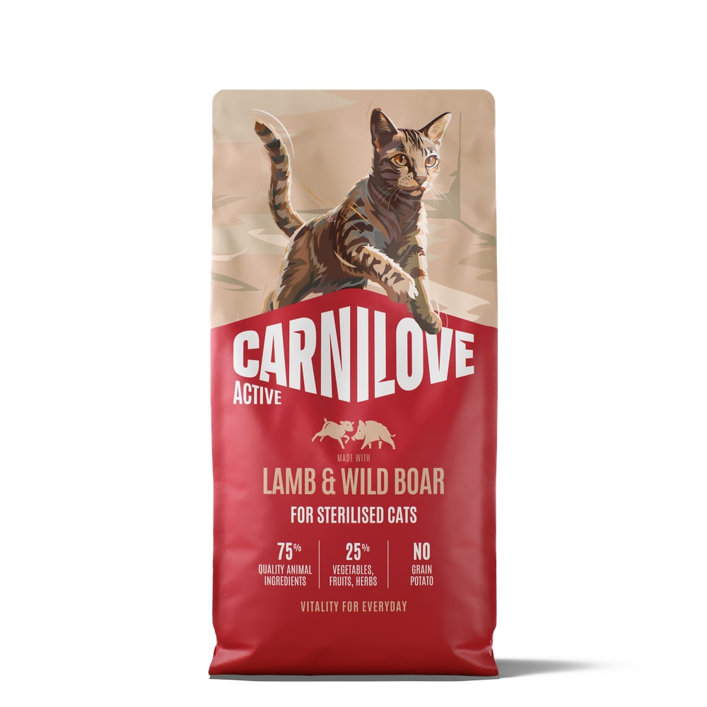 Carnilove Active Adult Sterilised con cordero y jabalí - 6 kg - Image 1