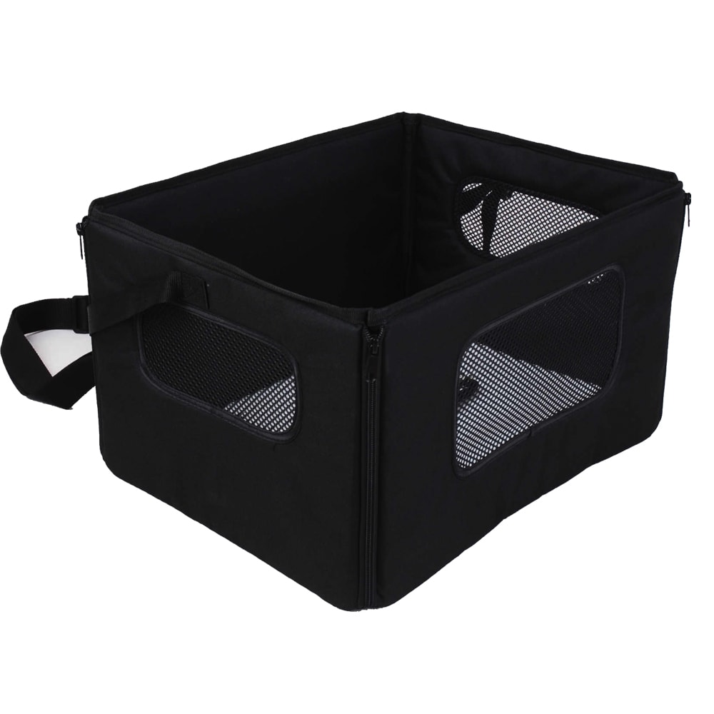 Asiento para coches para perros pequeños y gatos - 47,5 x 38 x 27,5 cm (An x P x Al) - Image 1
